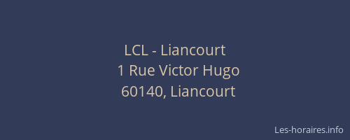 LCL - Liancourt
