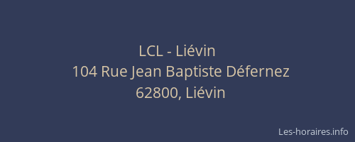 LCL - Liévin