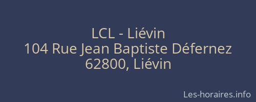 LCL - Liévin