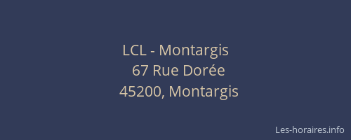 LCL - Montargis