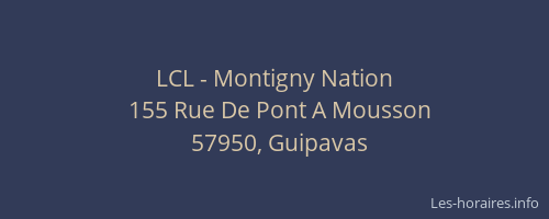 LCL - Montigny Nation