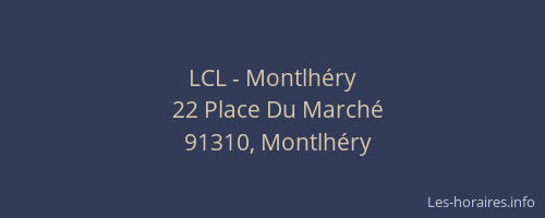 LCL - Montlhéry