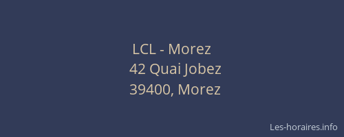 LCL - Morez
