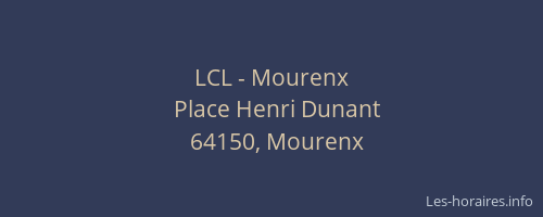 LCL - Mourenx
