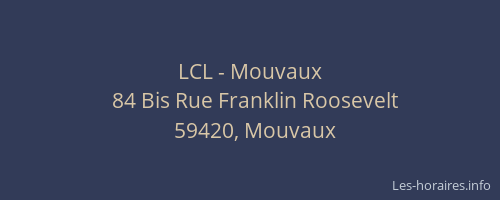 LCL - Mouvaux