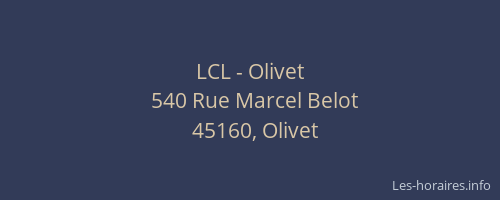 LCL - Olivet