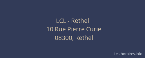 LCL - Rethel
