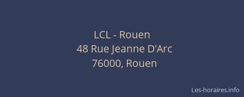 LCL - Rouen