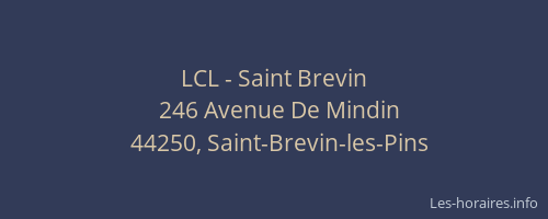 LCL - Saint Brevin