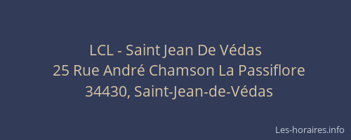 LCL - Saint Jean De Védas