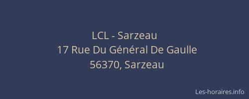 LCL - Sarzeau