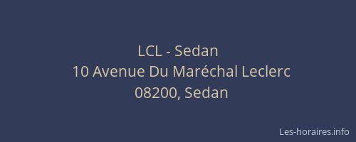 LCL - Sedan
