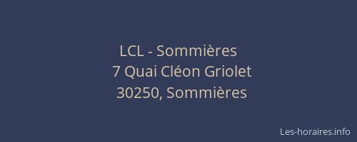 LCL - Sommi&egrave;res