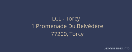 LCL - Torcy