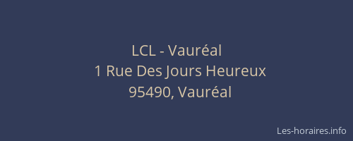 LCL - Vauréal