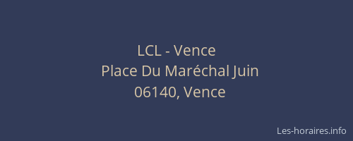 LCL - Vence