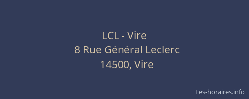LCL - Vire