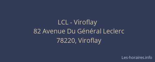 LCL - Viroflay