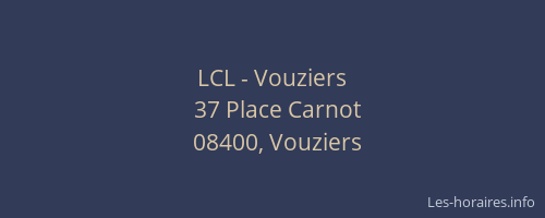 LCL - Vouziers