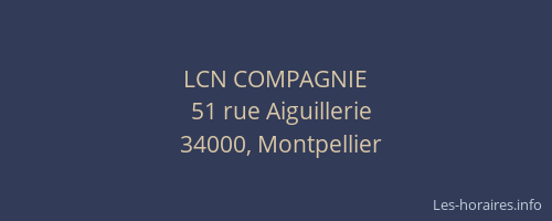 LCN COMPAGNIE