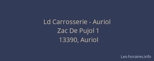 Ld Carrosserie - Auriol