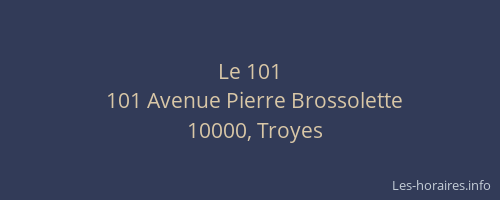 Le 101