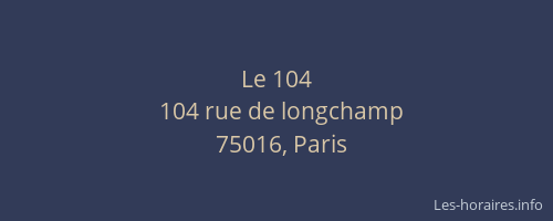 Le 104