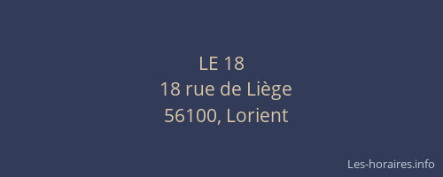 LE 18