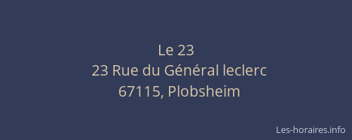 Le 23