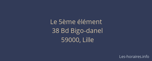 Le 5ème élément