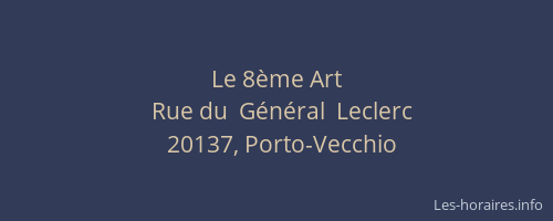 Le 8&egrave;me Art