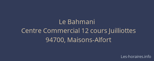 Le Bahmani
