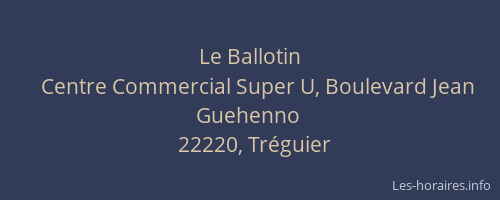 Le Ballotin