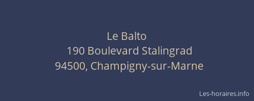 Le Balto
