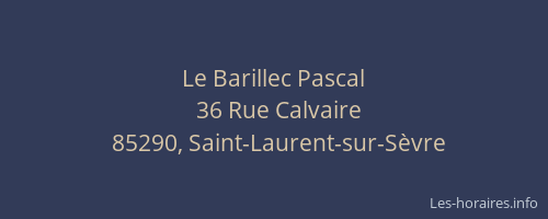 Le Barillec Pascal