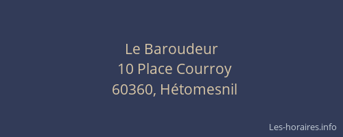 Le Baroudeur