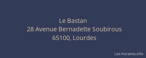 Le Bastan