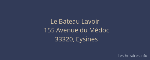 Le Bateau Lavoir