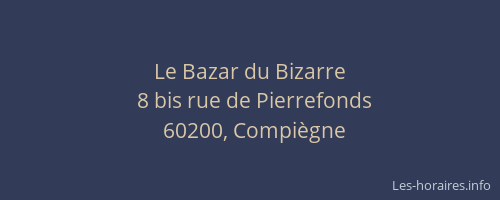 Le Bazar du Bizarre