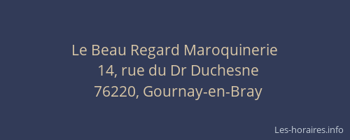 Le Beau Regard Maroquinerie