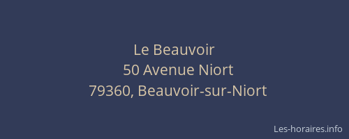 Le Beauvoir