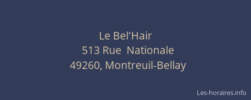 Le Bel'Hair