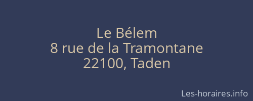 Le Bélem