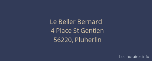 Le Beller Bernard