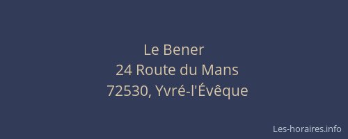 Le Bener