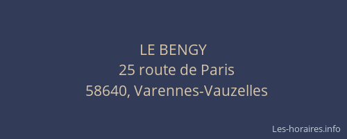 LE BENGY