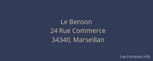 Le Benson