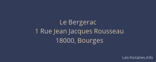 Le Bergerac