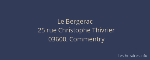Le Bergerac