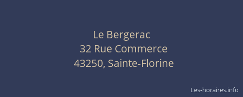Le Bergerac